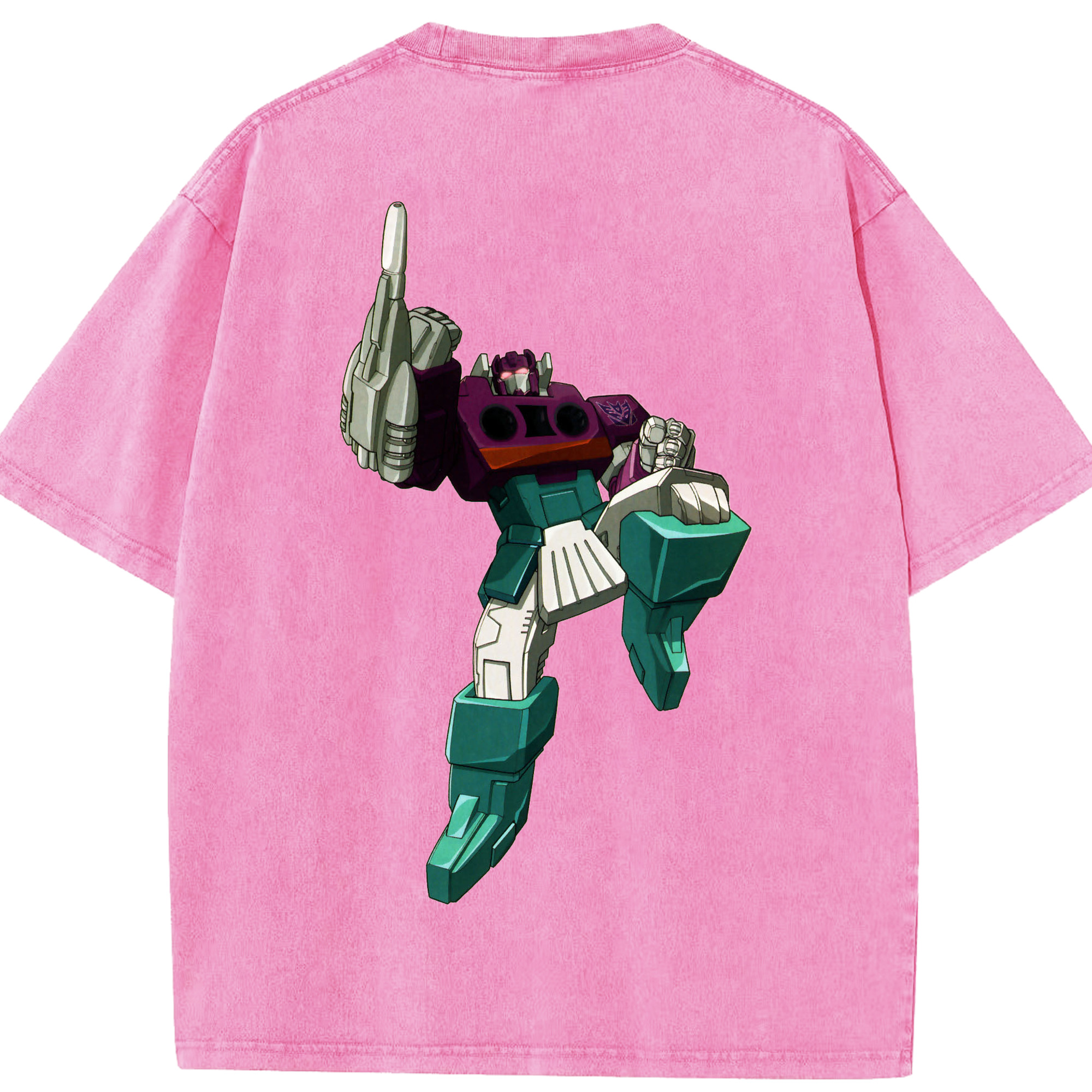 （画像用）  綿100% ヴィンテージ風 半袖Tシャツ（背面プリント）